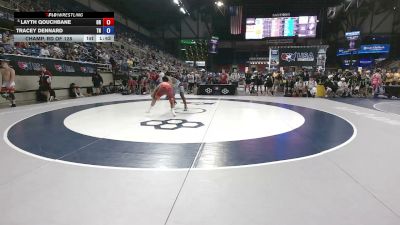 190 lbs Champ. Rd Of 128 - Layth Qouchbane, Oregon vs Tracey Dennard, Tennessee