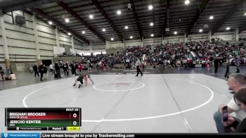 100 lbs Cons. Round 2 - Jericho Kenter, Lehi vs Brigham Brooker, Sons Of Atlas