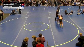 165 lbs Cons. Round 5 - Angelitz Caldero, Health Sciences vs Jaimee Wiley, Lockport