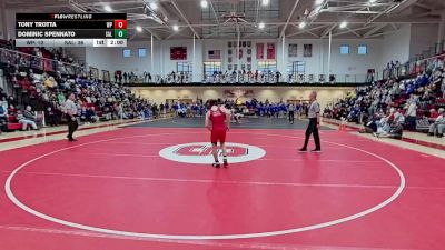 120 lbs Semifinals (8 Team) - Dominic Spennato, Salesianum vs Tony Trotta, William Penn H.S.