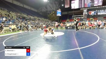 117 lbs Cons 32 #2 - Cashlie Bowman, Oklahoma vs Dani Ringstmeyer, South Dakota