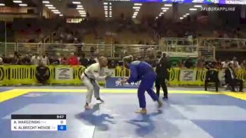 NATHAN ALBRECHT MENDELSOHN vs ADAM WARDZINSKI 2021 Pan Jiu-Jitsu IBJJF Championship