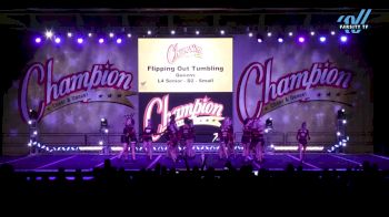 Flipping Out Tumbling - Queens [2024 L4 Senior - D2 - Small Day 2] 2024 Champion Cheer and Dance Grand Nationals