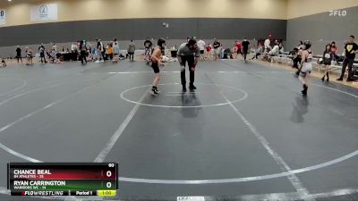 60 lbs Round 3 (10 Team) - Ryan Carrington, Warriors WC vs Chance Beal, 84 Athletes