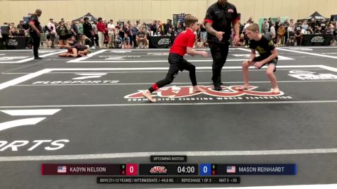 Kadyn Nelson vs Mason REINHARDT 2025 ADCC Orlando Open/Youth Trials