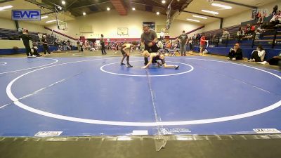 61 lbs Final - Lincoln Sanders, Sallisaw Takedown Club vs Kasen Shouse, Cowboy Wrestling Club