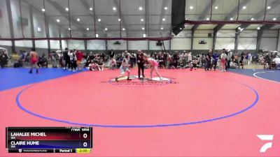 118 lbs Cons. Semi - Lahalee Michel, WA vs Claire Hume, WA