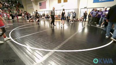 100 lbs Consolation - Brooks Gallier, Raw Wrestling Club vs Ryder Padgett, Team Tulsa Wrestling Club