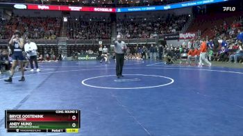 2A-106 lbs Cons. Round 2 - Bryce Oostenink, Sioux Center vs Andy Nuno, Bishop Heelan Catholic