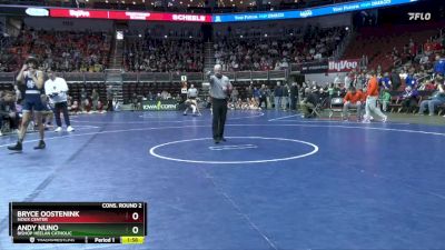 2A-106 lbs Cons. Round 2 - Bryce Oostenink, Sioux Center vs Andy Nuno, Bishop Heelan Catholic