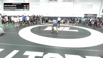 240 lbs Semifinal - Treyton Werths, Ohio Gold-MS vs Rage Henderson, Team Gotcha - MS