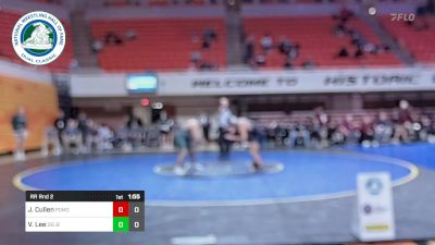 190 lbs Rr Rnd 2 - Justin Cullen, Pomona vs Vincent Lee, Delbarton High School