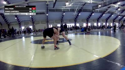 141 lbs Cons. Round 2 - Chris Campbell, Unattached vs Will Pask, Unattached