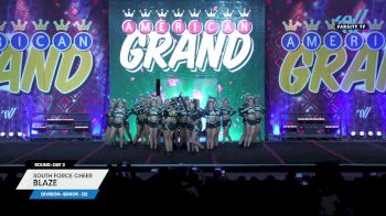 South Force Cheer - Blaze [2024 L5 Senior - D2 Day 2] 2024 The American Grand Grand Nationals