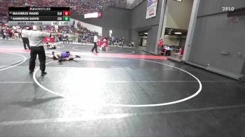 175 lbs Champ. Round 1 - Maximus Ward, Southside Lutheran WC vs Kameron Davis, Elcho