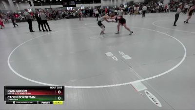 150 lbs Cons. Round 2 - Ryan Groom, Moyer Elite Wrestling vs Caden Borneman, Tennessee