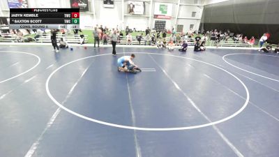 Junior Boys - 126 lbs Cons. Round 6 - Jabyn Kemble, Team Idaho Wrestling Club vs Saxton Scott, Team Idaho Wrestling Club