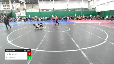 102 lbs Consi Of 8 #1 - Nick Barber, Commack vs Thomas Looby, Brewster