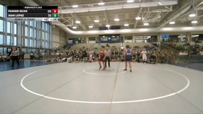 265 lbs Semis (4 Team) - Parker Ricks, Utah Black vs Juan Lopez, Colorado Xtreme