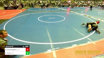 73 lbs Round Of 16 - Brynn Cunningham, Upper Township vs Elissa Cruz, Legacy Wrestling