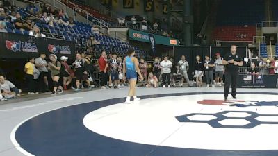 120 lbs Quarters - Reagan Mathers, Arizona vs Marlee Solomon, Pennsylvania