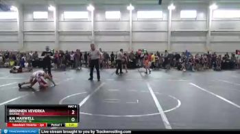 76 lbs Round 2 (8 Team) - Kai Maxwell, All-American vs Brennen Veverka, Nauman