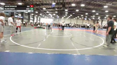 132 lbs Rr Rnd 2 - Gavin Spencer, Blue Shell Wrestling Club - HSB vs Blake Smith, Ground Up USA (BLUE) - HSB