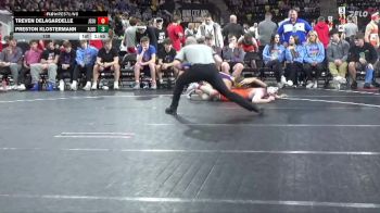 138 lbs Semis - Preston Klostermann, Alburnett vs Treven Delagardelle, Jesup