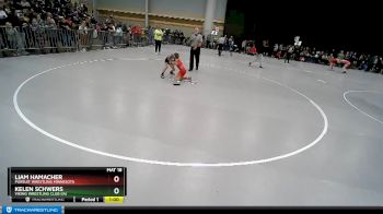 63 lbs Champ. Round 1 - Kelen Schwers, Viking Wrestling Club (IA) vs Liam Hamacher, Pursuit Wrestling Minnesota