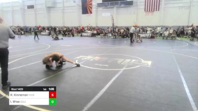 86 lbs Semifinal - Regan Kinneman, Thorobred vs Ian Wise, Dolores Bears