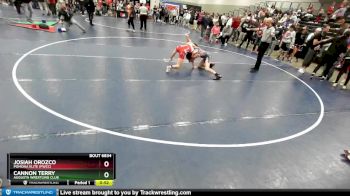 105 lbs Cons. Round 6 - Cannon Terry, Augusta Wrestling Club vs Josiah Orozco, Pomona Elite (PWCC)