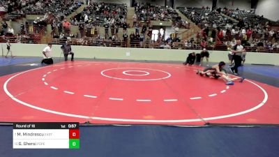 100 lbs Round Of 16 - Maksim Mindrescu, East Jackson Takedown Club vs Gavin Ghersi, Pope Junior Wrestling Club