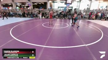 120 lbs Semifinal - Julian Castillo, NB Elite Wrestling Club vs Daison Glasgow, Amped Wrestling Club