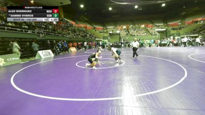 140 lbs Round Of 32 - Aldo Rodriguez, Woodlake vs Damien Viveros, Redwood