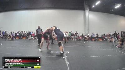 215 lbs Round 1 (6 Team) - Jackson Wilson, Full Circle Wrestling vs Cooper Cornwell, Bandits