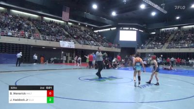 82 lbs Round Of 16 - Braydyn Wenerick, Maltinsburg vs Jared Haddock Jr, Ellendale