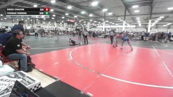 123 lbs Quarterfinal - Diego Chacon, Juggernaut WC vs Thomas Tijerina, Nlwc