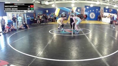 138 lbs Quarters & Wb (16 Team) - Race Radcliffe, Black Hive vs Gabriel Brown, Buchholz