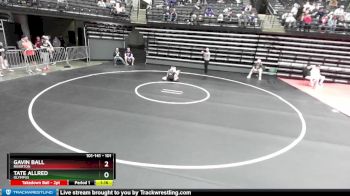 101 lbs Semifinal - Gavin Ball, Riverton vs Tate Allred, Olympus