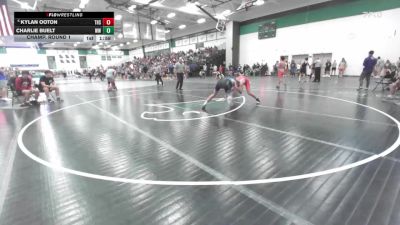 144 lbs Champ. Round 1 - Kylan Ooton, Tuttle High School vs Charlie Buelt, WWC Wrestling