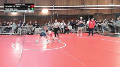 100 lbs Rr Rnd 1 - Joseph Colardo, Topflight Wresting Academy vs Jackson Hull, Journeymen WC