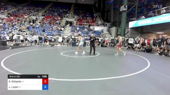 132 lbs Rnd Of 128 - Anthony Delgado, Nevada vs Jeff Lopez, California