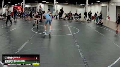 80 lbs Semis (4 Team) - Colton Cortese, PA Alliance vs Brendan Dougherty, Red Devil WC