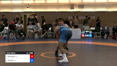 82 kg Consolation - Thomas George Brackett, USA vs Jesse Alexander Porter, USA