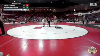 285 lbs Quarterfinals (8 Team) - Konway Williamson, SALINA vs Lincoln Torres, LINCOLN CHRISTIAN