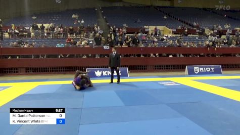 Michael Dante Patterson vs Kirk Vincent White II 2024 Pan IBJJF Jiu-Jitsu No-Gi Championship