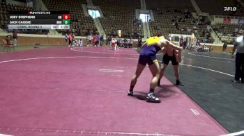 174 lbs Cons. Round 5 - Joey Stephens, Montevallo vs Jack Caissie, University Of Central Florida