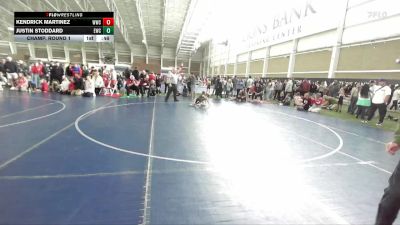 46 lbs Champ. Round 1 - Kendrick Martinez, Westlake Wrestling Club vs Justin Stoddard, Elko Wrestling Club