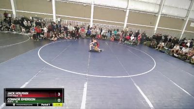 97 lbs Quarters & Wb (16 Team) - Jack Holman, Utah Gold vs Connor Emerson, INWTC