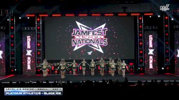 Platinum Athletics - Black Ice [2026 L4.2 Senior - Small DAY 1] 2026 JAMfest Cheer Super Nationals